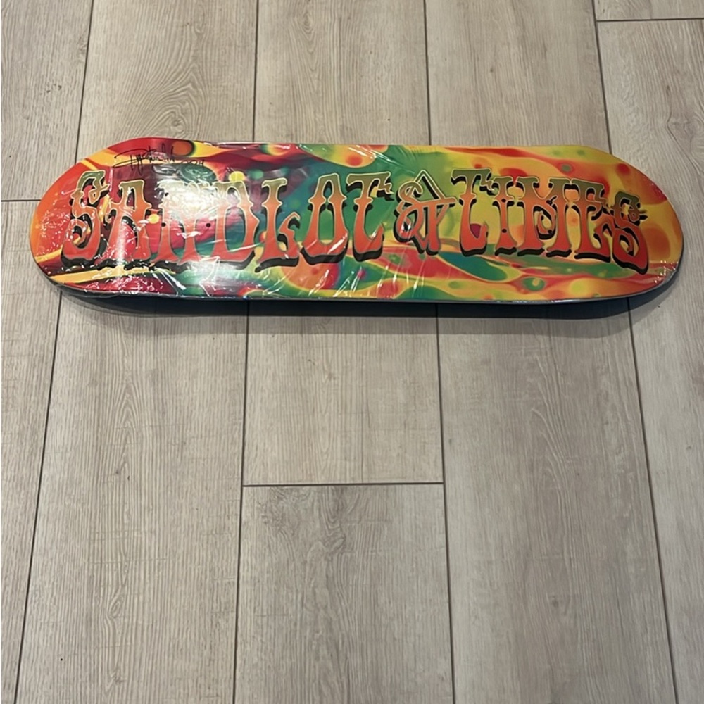 Autographed Ryan Sheckler Sandlot Times Skateboard
